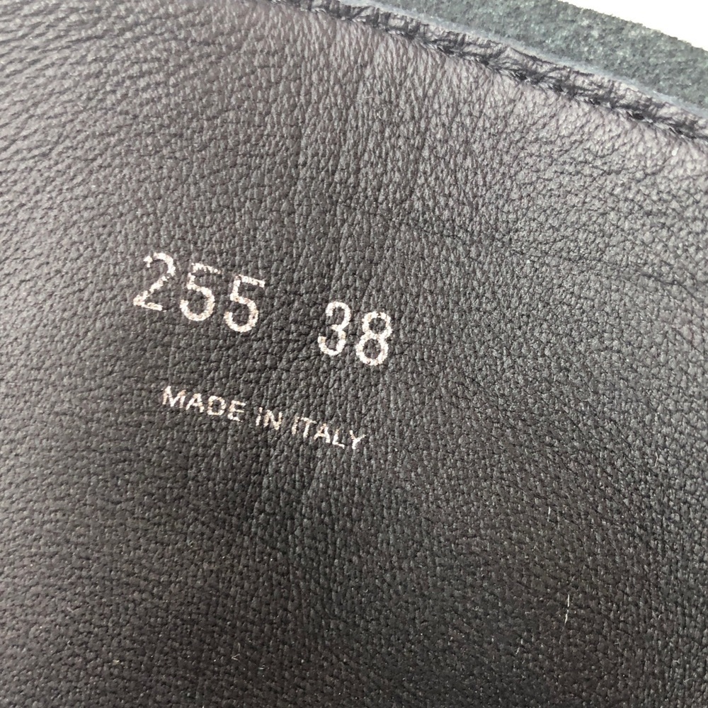 Prada Black Leather & Nylon Lug Sole Platform Combat Boots EU 38 Made in Italy - Picture 16 of 17